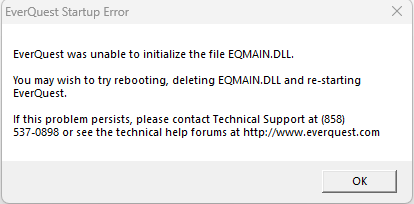 Eqmain-dll-error